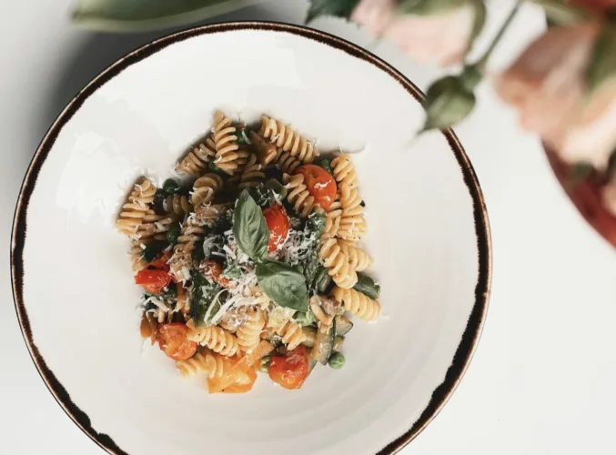 Enjoy some light, delicious summer pasta